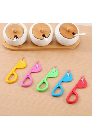 Xiyyadms Stanyum Çelik Balık İşleme Seti - Yüzgeç Kırpan, Solungaç Ve Bağırsak Çıkartıcı, 2 Parça Mutfak Aleti Rastgele Renk Yeşil