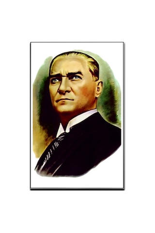 Mustafa Kemal Atatürk Portre 70X105CM Raşel Dijital Baskı Bayrak