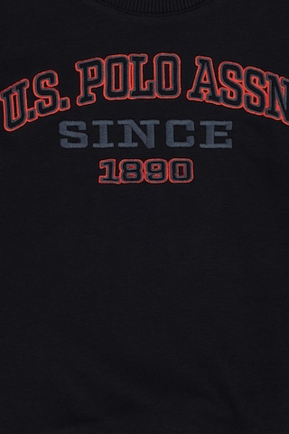 U.S. Polo Assn. Erkek Çocuk Siyah Bisiklet Yaka Sweatshirt 50313843-VR046