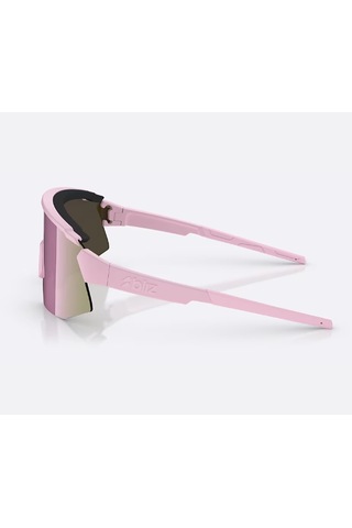 Bliz Breeze Matte Pink + Kırmızı Lens Gözlük 70021241 Siyah