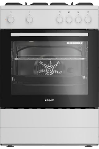 Arçelik F 8440-1 B 66 L Ocaklı Fırın Beyaz