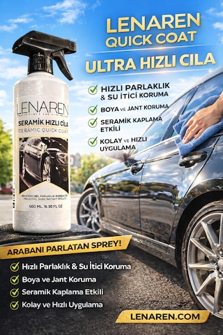 Lenaren Seramik Etkili Ultra Hızlı Cila