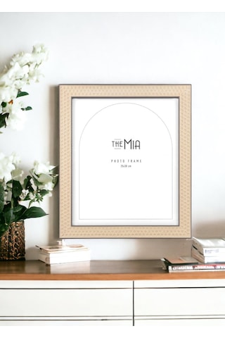 The Mia Vimini Fotoğraf Çerçevesi Kahverengi 30x25 Cm