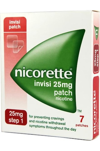 Nicorette Invisi 1.Adım 25 MG Nikotin 7 Bandı