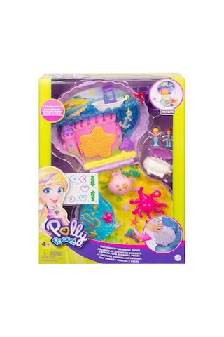Gkj63 Polly Pocket Çanta Olabilen Micro Oyun Setleri / +4 Yaş Standart
