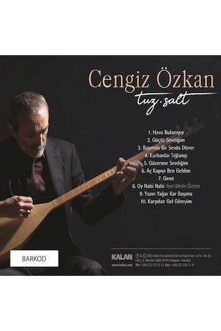 Cengiz Özkan - Tuz.salt (CD)