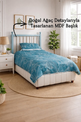 Mavi Başlık 120'lik Su Yeşili Renk Mdf Diğer