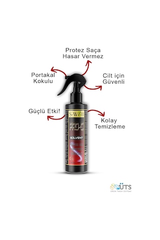 S-Well Pro-C Solvent Protez Saç Bant Sökücü 150 ML
