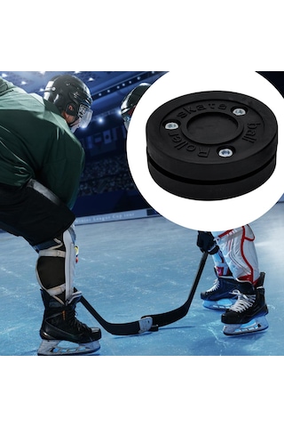 Homyl Roller Hokey Diski Uygulama Hediyesi Oyun Eğitimi Siyah Siyah