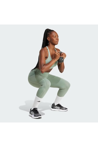 Adidas Optime Rib 7/8 Kadın Tayt C-adıjd4693b30a00 Yeşil