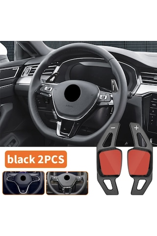 Passat B8 Direksiyon Kulakçık Siyah Renk