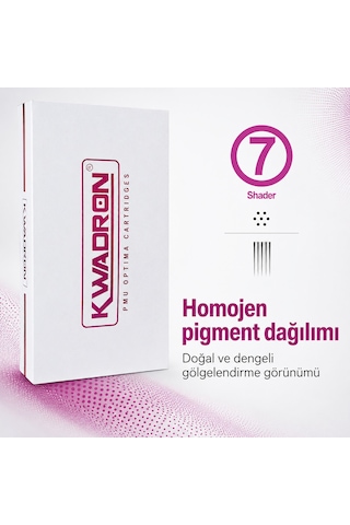 Kwadron Pmu Optima 30/7 Rspt Round Shader Point Taper - Kartuş Pmu İğnesi