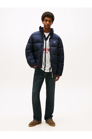 Tommy Hilfiger Tjm Vaıl Puffer Ext Erkek Mavi Mont - Dm0dm22040 Mavi