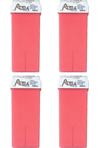 Asia Kartuş Roll On Sir Ağda Pudralı Pembe 4 x 100 ML