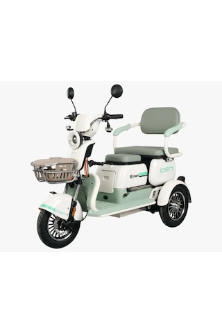 Csn Smart Elektrikli 3 Tekerlekli Motor Yeşil