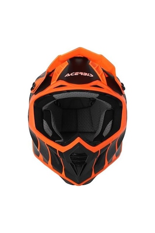 Acerbis X-Track 22-06 Motosiklet Kaskı Siyah - Turuncu
