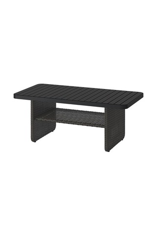 Ikea Vıttskär Bahçe Sehpası, Koyu Gri
