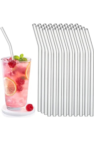 Mis Kitchen 12 Adet Cam Pipet - Eğimli Cam Pipet