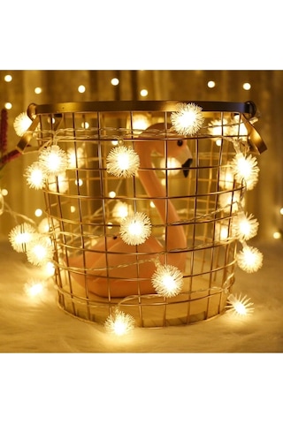 Gün Işığı Kirpi Top Led Işık Kirpi Gün Işığı Led Işık Noel Dekorasyon Işığı Çam Ağacı Işığı 220v