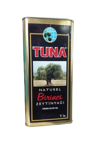 Tuna Naturel Birinci Zeytinyağı Teneke 5 L