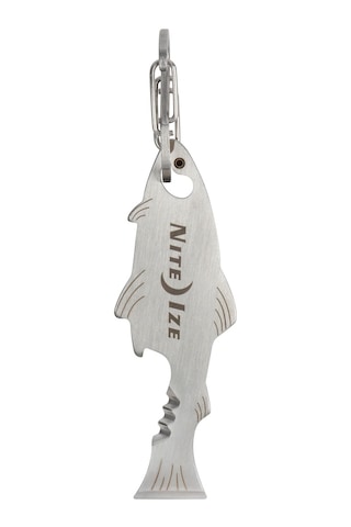 Ibartech-Superelma Nite Ize Doohickey Fishkey Çelik Anahtarlık