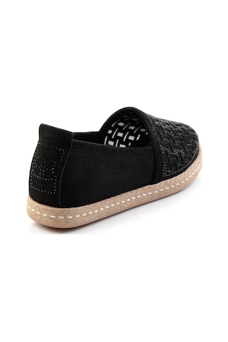 Bambi Siyah Kadın Espadril K01117090802 Siyah