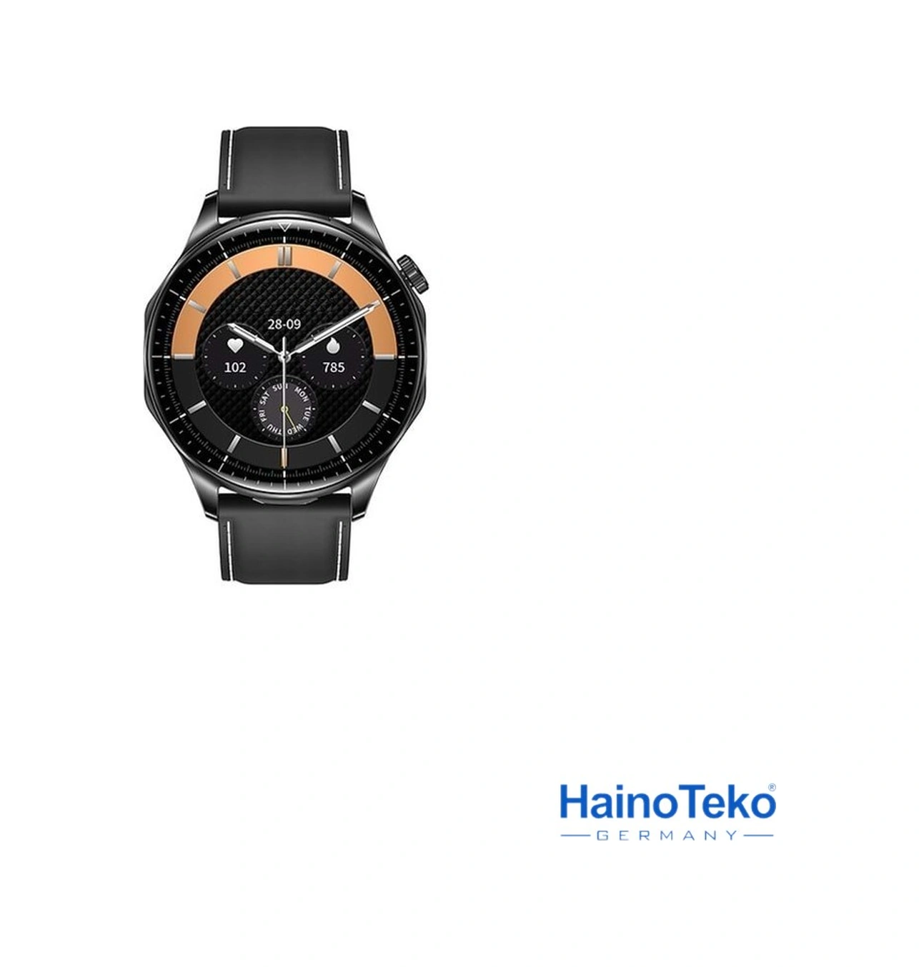 Haino Teko Teko-12 Watch Ultra 12 Amoled Ekran Akıllı Saat Bluetooth Kulaklıklı 3 Kordonlu
