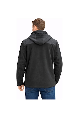 Softshell Polar Ceket Unisex, 3 Cepli, Rüzgar Kesici & Sıcak Tutan Siyah