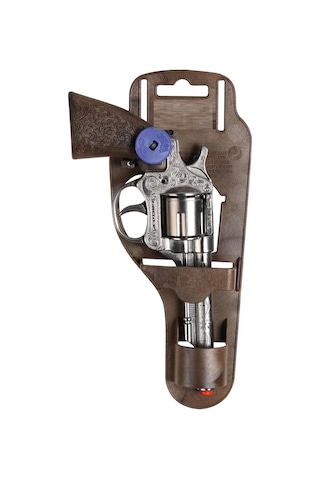 Vıp Kalite Kılıflı Kovboy Revolver Metal Kapsül Tabancası 8li Kapsül Kovboy Tabancası Oyuncak Tabanca