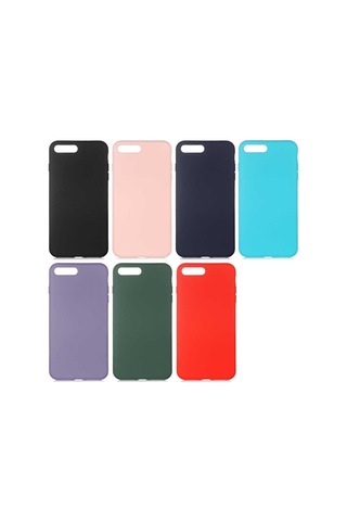 Apple Uyumlu iPhone 7 Plus Kılıf Zore Lsr Lansman Kapak Light Green