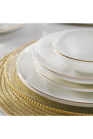 Schafer Chance Gold Yemek Takımı 56 Parça-gold