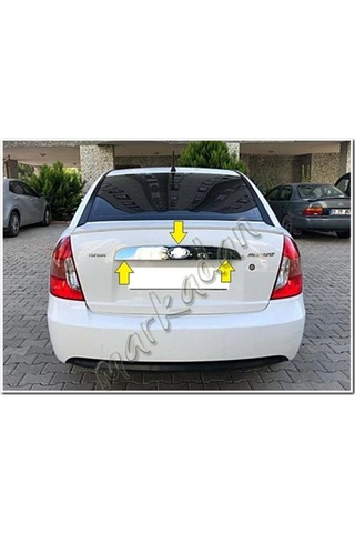 Hyundai Accent Era Krom Bagaj Çıtası 2005-2011 Paslanmaz Çelik N11.2186