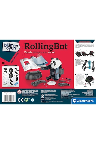 Clementoni - 64468 - Robotik Laboratuvarı - Rollingbot