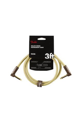 Fender Deluxe Series Instrument Cable Tweed - 90Cm Enstrüman Kabl