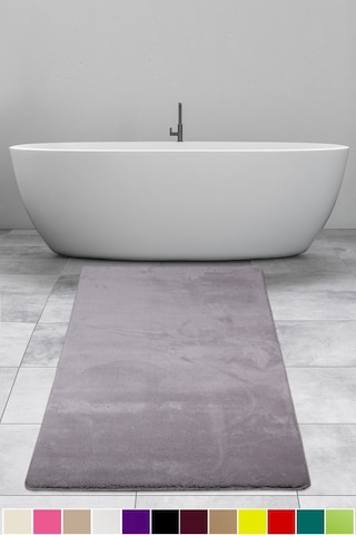 Bonny Home Elite Gri 120x180 Cm Peluş Banyo Paspası Kaymaz Taban Gri