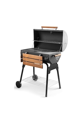 Grillord 75 Kömürlü Barbekü 1 Adet Döküm Izgaralı + Hediye Seti Önlük + Kılıf Diğer