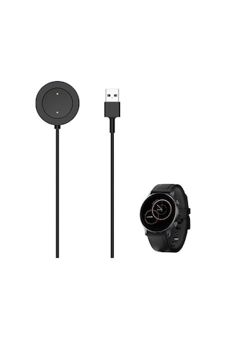 Ally Haylou Ls04 Rs3 Usb Manyetik Akıllı Saat Şarj Kablosu-Siyah