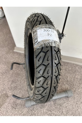 Motosiklet Scooter Dış Lastiği 300-10 Tubeless Ön/arka