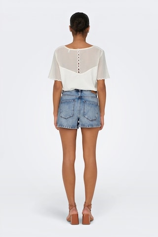 Only Onlkelly Hw Shorts Dnm Azg017 Kadın Mavi Şort - 15221469