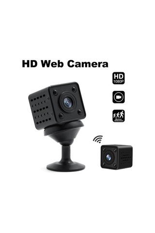 Dancemonkey Küçük Ve Taşınabilir Wi-fi Güvenlik Kamerası - Gece Görüşlü 1080p Hd
