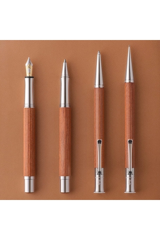 Graf Von Faber-castell Klasik Tükenmez Kalem, Pernambuco Ahşap Gö Çok Renkli