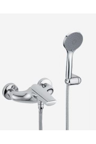 İtalyan Webert-aria Tek Kollu Duş Bataryasi -spi Ral Hortum-elduşu Dahi L Krom
