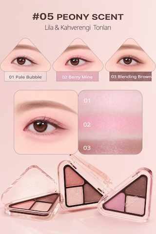 Clıo Essential Shadow Tap 05 Peony Scent