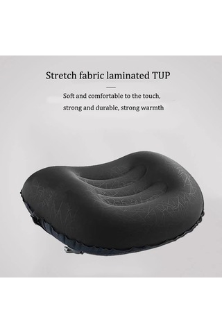 Gm-sıp10 Şişme Kamp Yastıklar Kumaş + Tpu Kamp Yürüyüş İçin Kayışlı Hava Yastığı Havaya Uçurun 001