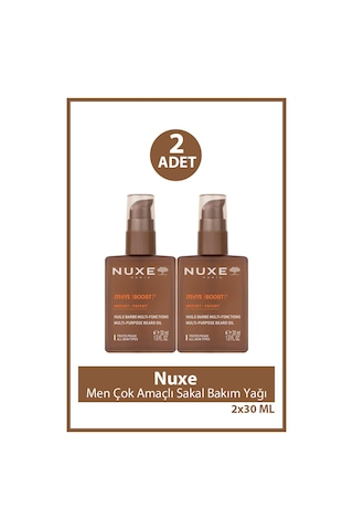 Nuxe Men Çok Amaçlı Sakal Bakım Yağı 30 Ml 2 Adet