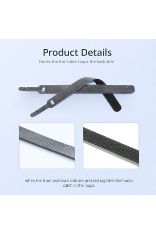 Hombey 20 Adet 140mm Nilon Kablo Düzenleyici, Kayıp Engelleme, Kolay Kullanım, Farklı Teller İçin Uygun