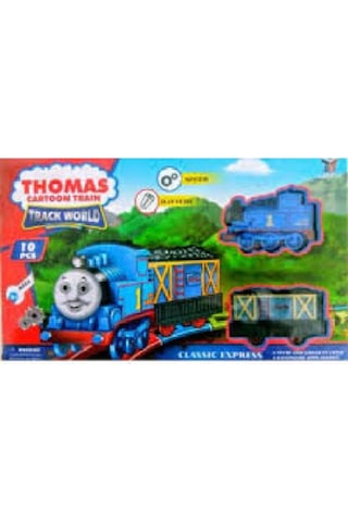 Thomas Pilli Tren Seti 10 Parça - Tomas Raylı Tren