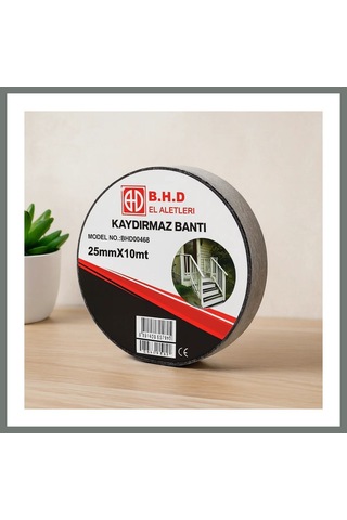 Mmb-trade Kaydırmaz Bant 25 Mm X 10 M Siyah Mmbz