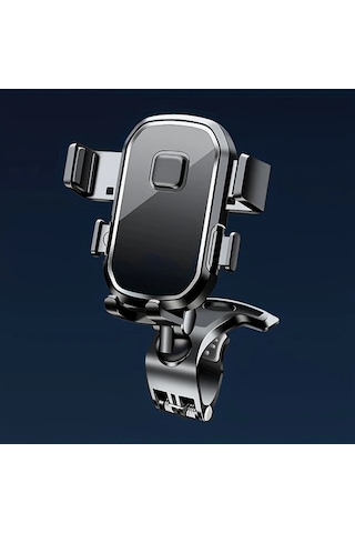 Boatshop1 Lcw Siyah 360 Derece Ayarlanabilir Araba Telefon Tutucu Kaymaz Silikon Tasarim Abs Malzeme Cesitli Araba Modelleri Icin Uyumlu