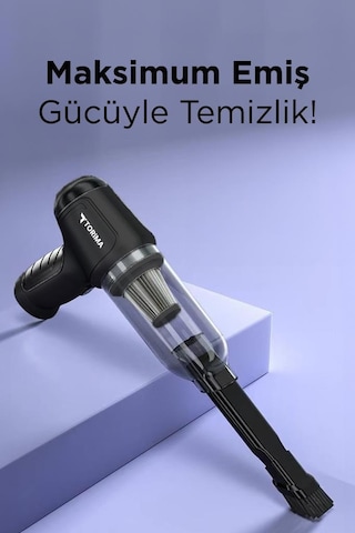 Torima LT-107C Mini Şarjlı Araç El Süpürgesi